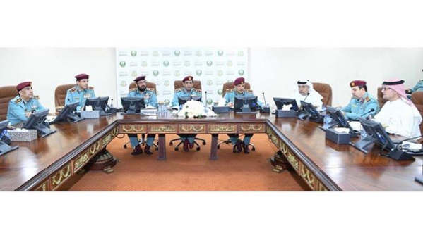 اللواء علي بن علوان يترأس اجتماع لجنة القيادة العُليا، ويناقش تطوير الخدمات والاستعداد للعام 2020