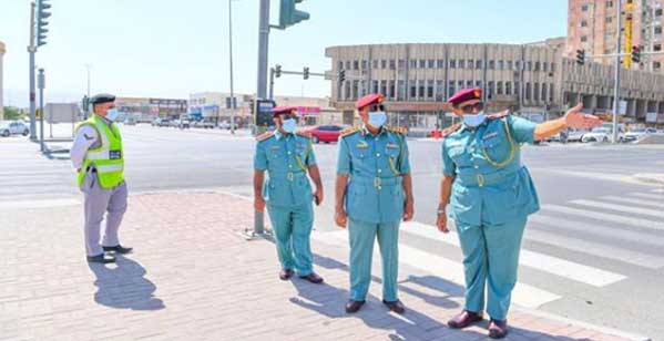 شرطة رأس الخيمة تفعل جميع الرادارات لمراقبة عدم الإلتزام بخط السير الإلزامي