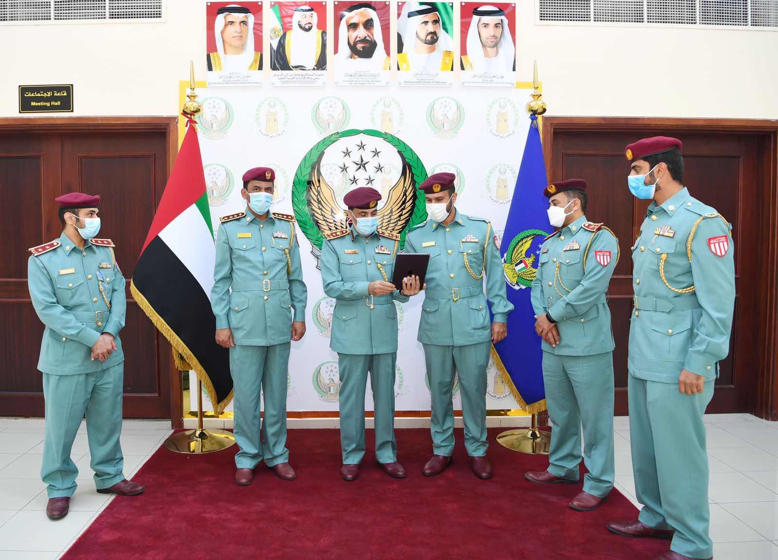 شرطة رأس الخيمة تطلق الحملة الاتحادية (الالتزام بخط السير وعدم التجاوز )