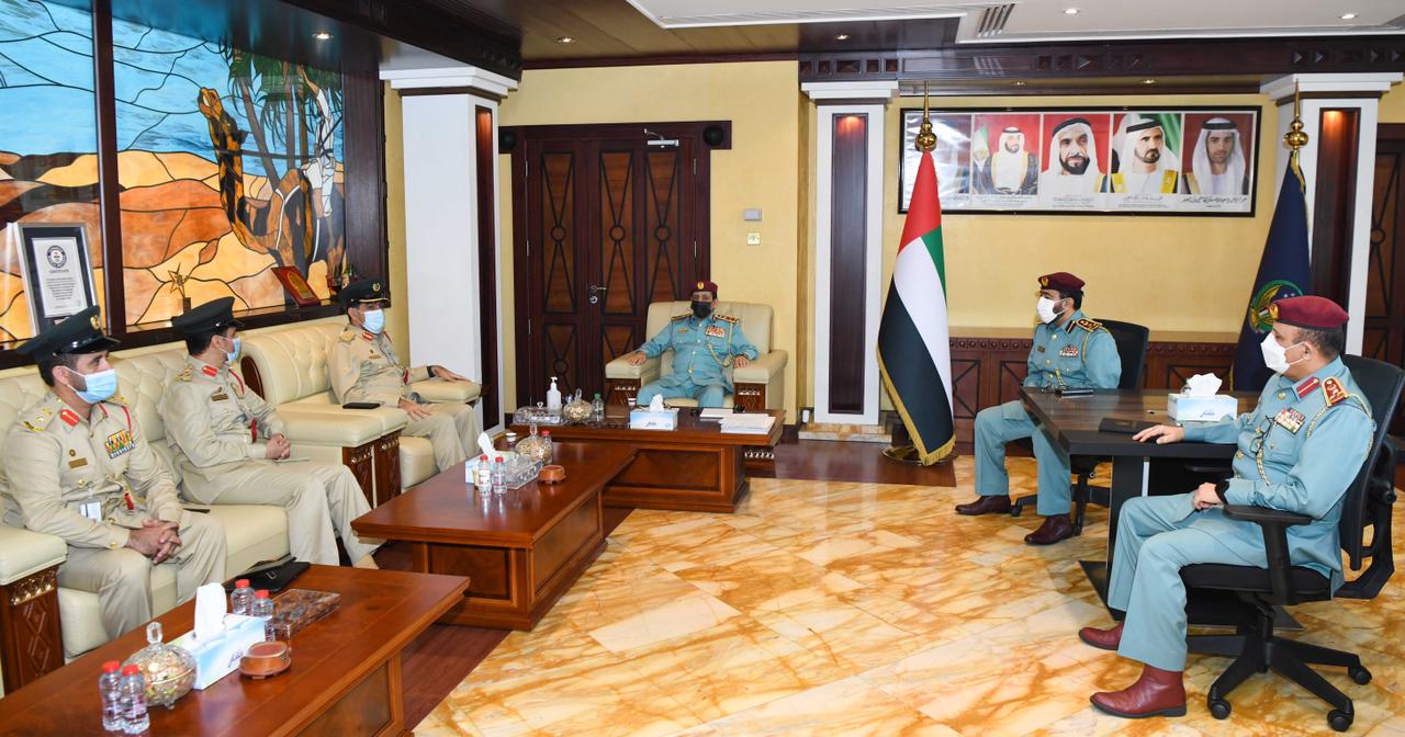 اللواء عبد القدوس العبيدلي يُناقش خُطة شرطة رأس الخيمة التسويقية ضمن فعاليات معرض « إكسبو 2020 دبي» العالمي