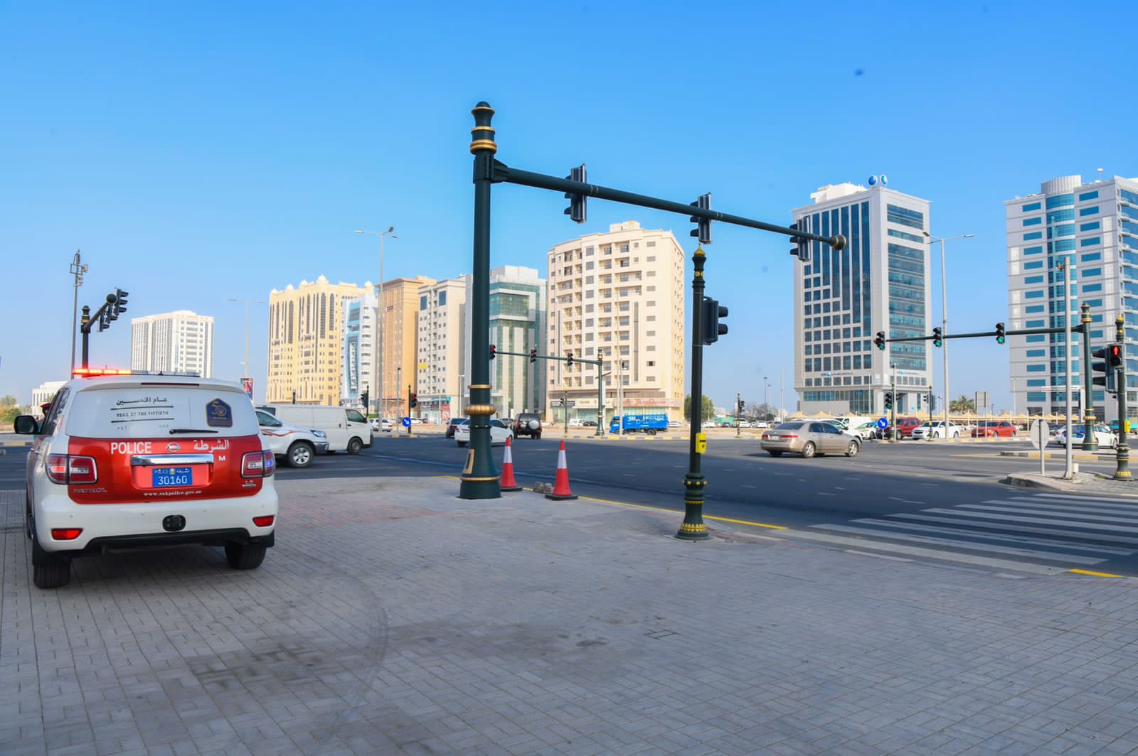 مرور شرطة رأس الخيمة ترصد 1033  مخالفة حزام أمان