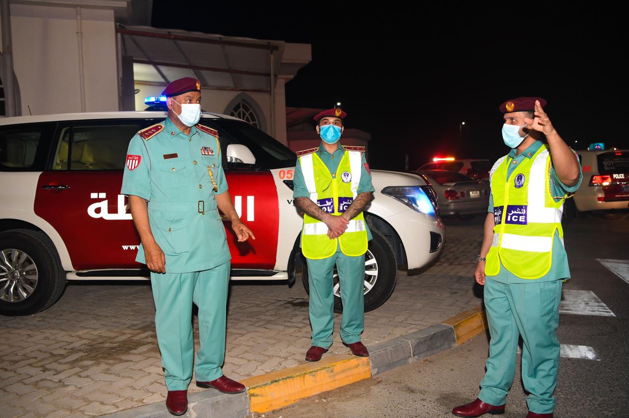 قائد عام شرطة رأس الخيمة يشيد بتعاون الجمهور  5008 مكالمة تتلقاها غرفة عمليات شرطة رأس الخيمة خلال عطلة العيد