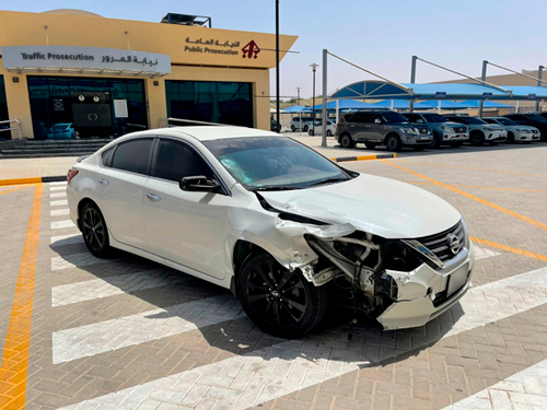 شرطة رأس الخيمة تضبط سائق مركبة هرب من موقع حادث مروري نتج عنه وفاة شخص