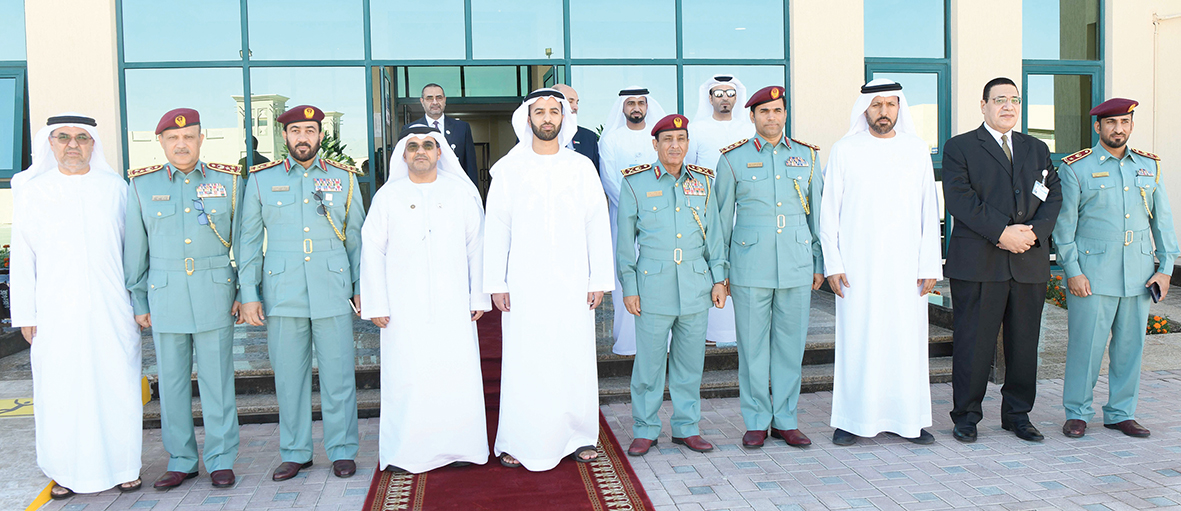 اللواء النعيمي ثمن دعم سمو الحاكم وولي العهد محمد بن سعود يتفقد المختبر الجنائي في شرطة رأس الخيمة	