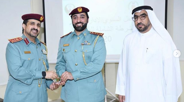 مراكز الشرطة الشاملة برأس الخيمة تحتفي بالموظفين المميزين وفقاً لمعايير التميز الوظيفي 2019م