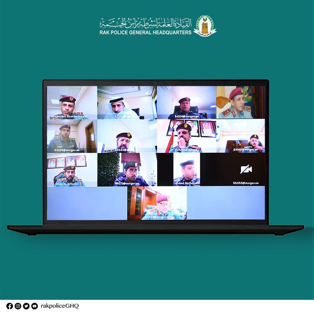 استعرض نتائج استطلاعات رأي الشركاء 2020   اللواء علي بن علوان يترأس اجتماع اللجنة العُليا الدائمة برأس الخيمة